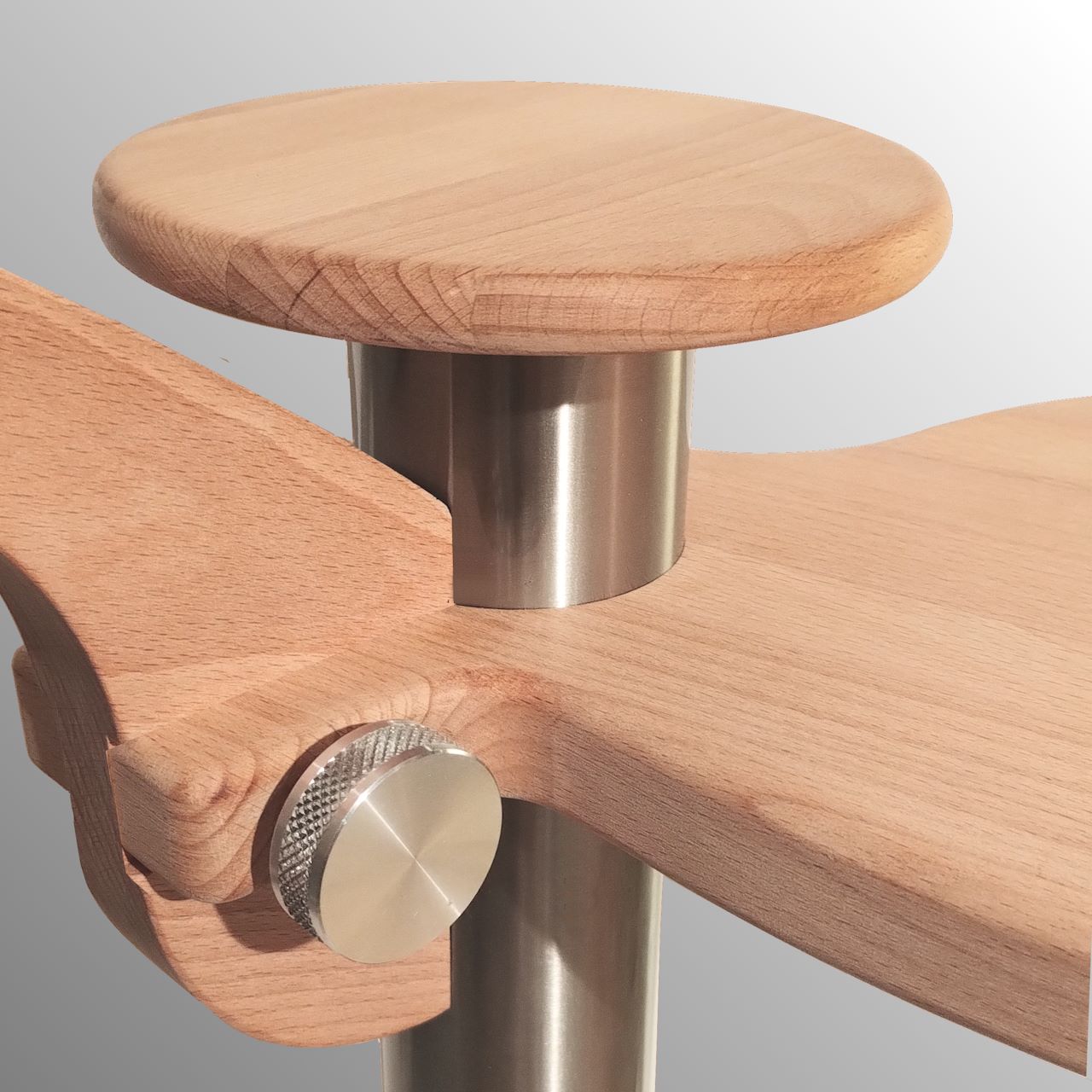 LapDesk manopola di regolazione altezza in alluminio